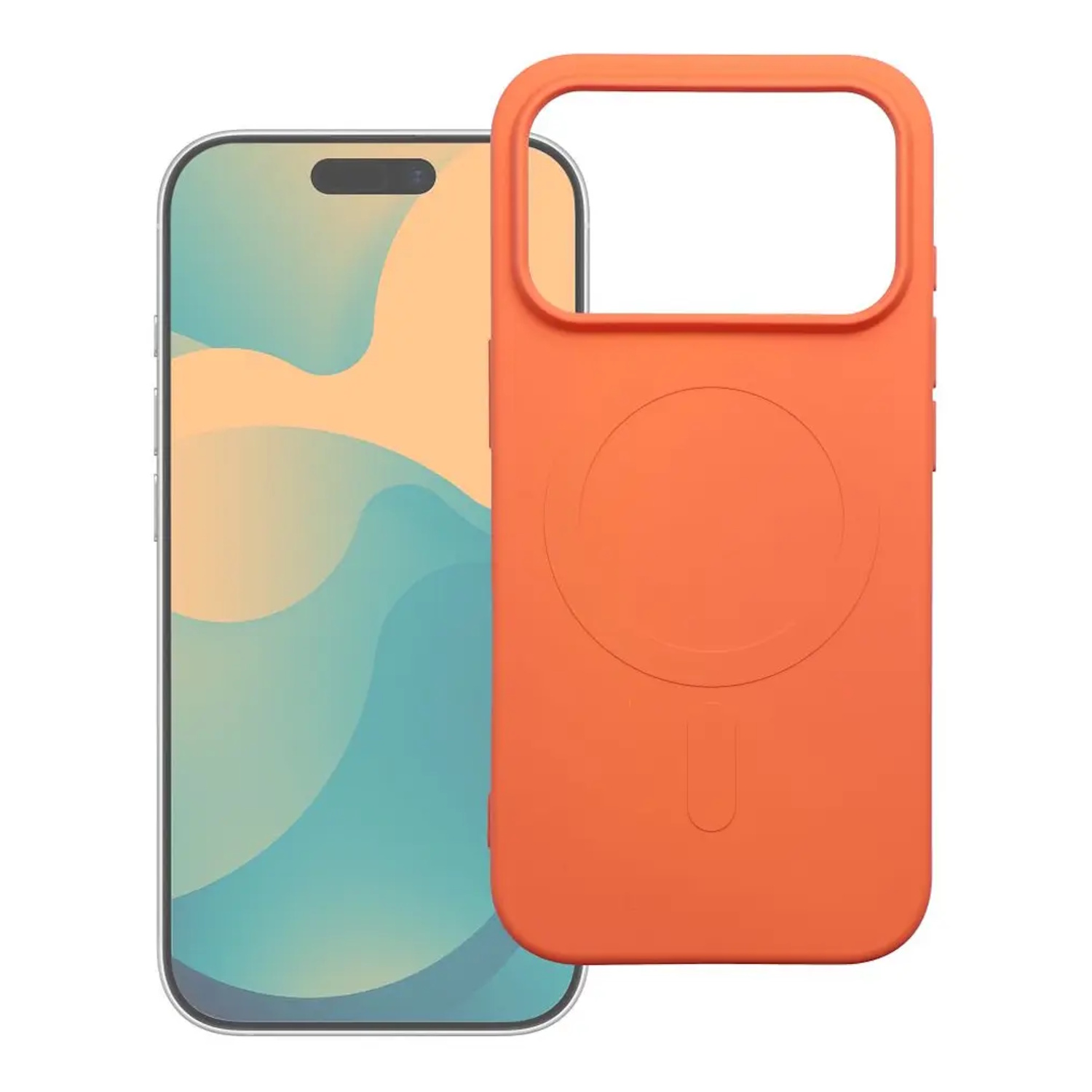 Riff Silikona Magcover priekš Apple iPhone